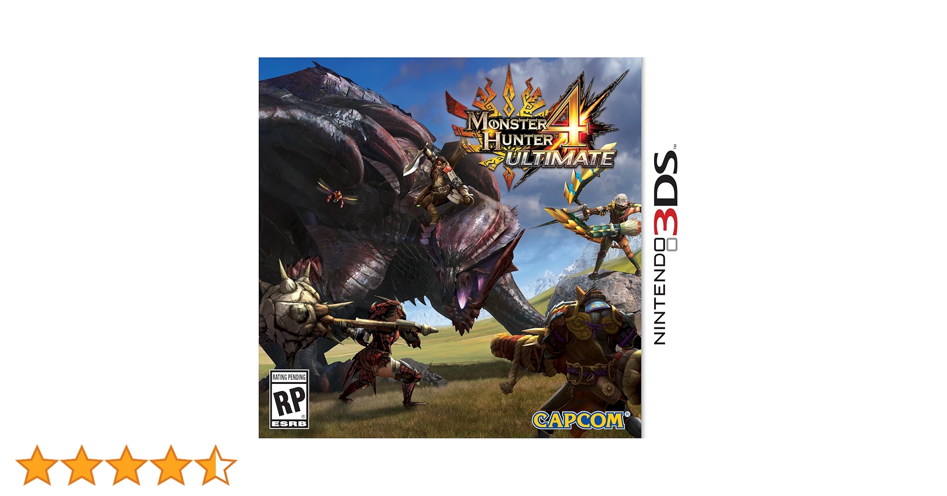 新品 未使用 3DS MONSTER HUNTER 4 ULTIMATE 北米版 新品 未開封 3DS MONSTER HUNTER 4 ULTIMATE 北米版 Monster